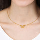 COLLAR MARIPOSA DORADO