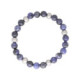 PULSERA OLAS DE COLORES ACERO Y PIEDRAS NATURALES