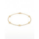Pulsera Aros Minimal en oro amarillo de 9kt