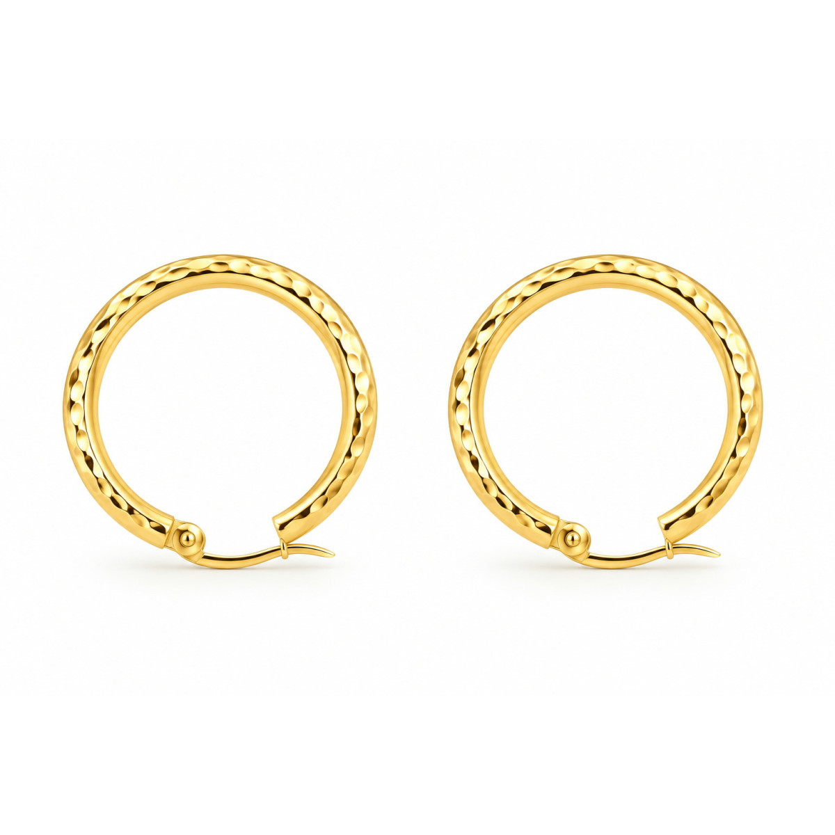 Pendientes Éclat Martelé 18K