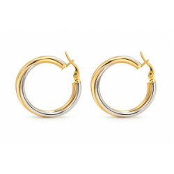 Pendientes Éclat Duo 18K