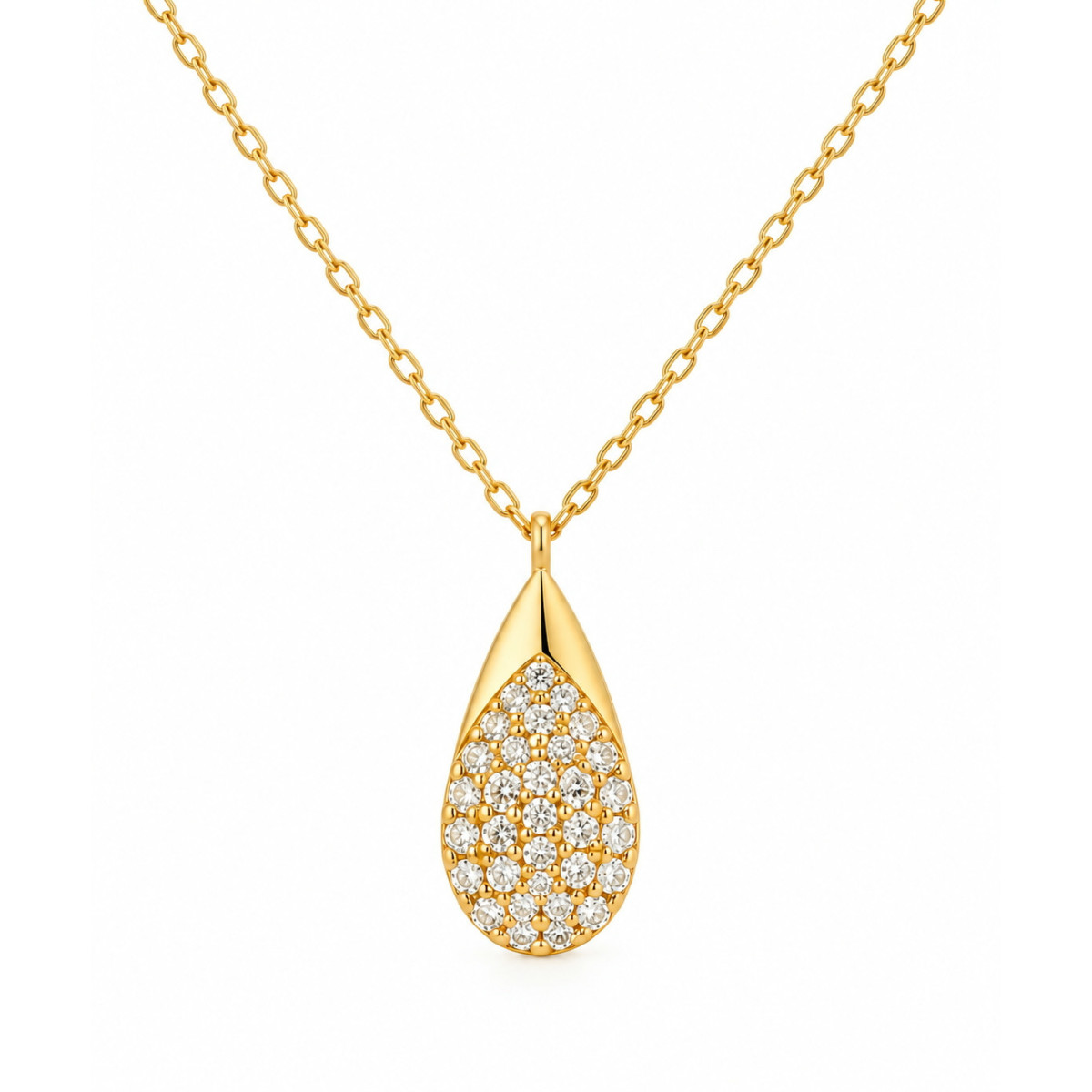 Collar Goutte Lumière 18K