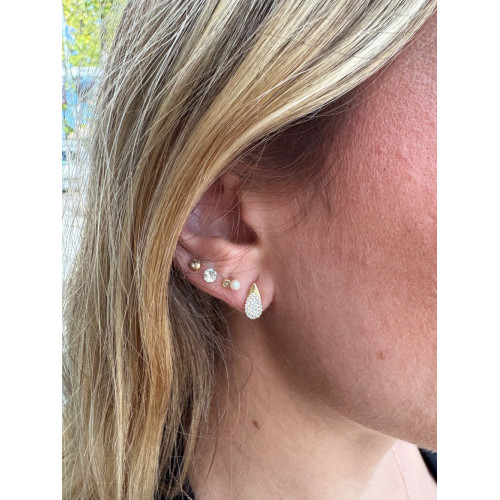 Pendientes Goutte Lumière 18K