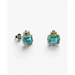 Pendientes Aurora Esmeralda