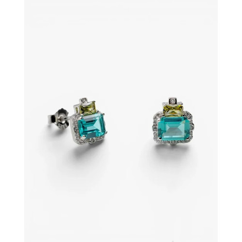 Pendientes Aurora Esmeralda