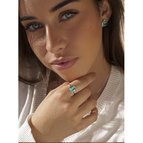 Anillo Aurora Esmeralda