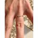 Anillo de Oro Amarillo de 18kt con Circonitas