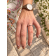 Anillo de Oro Blanco 18kt con Diamantes Naturales – Elegancia y Brillo Anillo de Oro Blanco 18kt con Diamantes Naturales – Elegancia y Brillo