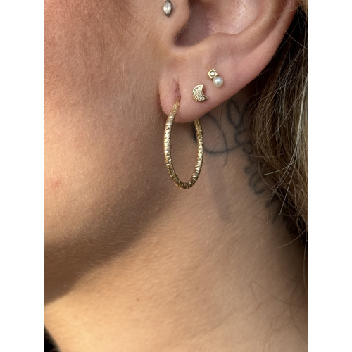 Pendientes AURA – Oro Amarillo 18kt