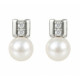 Pendientes ÉLÉGANCE – Oro Blanco 18kt con Perla Cultivada Pendientes ÉLÉGANCE – Oro Blanco 18kt con Perla Cultivada