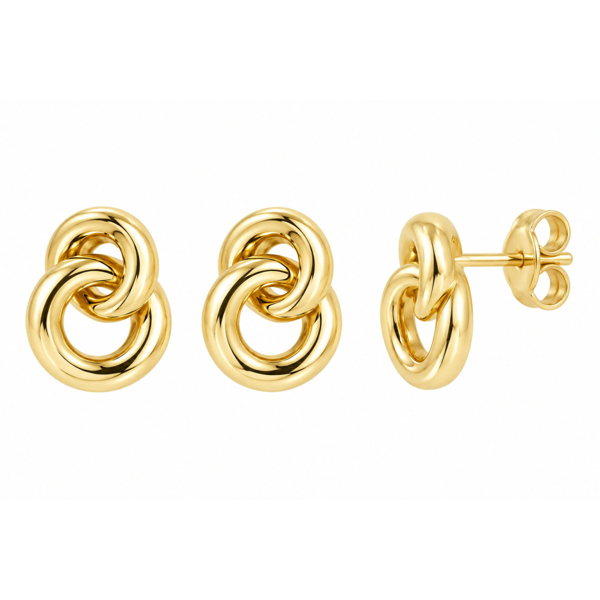 Pendientes ENLACE – Oro Amarillo 18kt