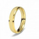 Alianza de oro amarillo Bisel