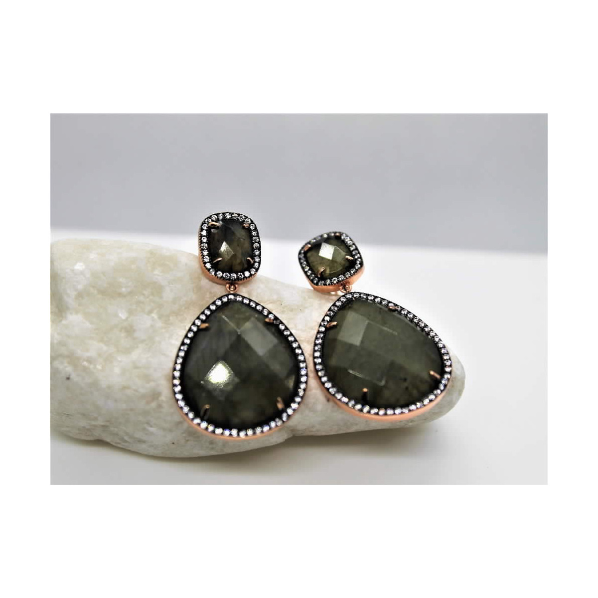 PENDIENTES SALVATORE ESMERALDA