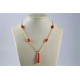 COLLAR ORO 18KT Y CORAL